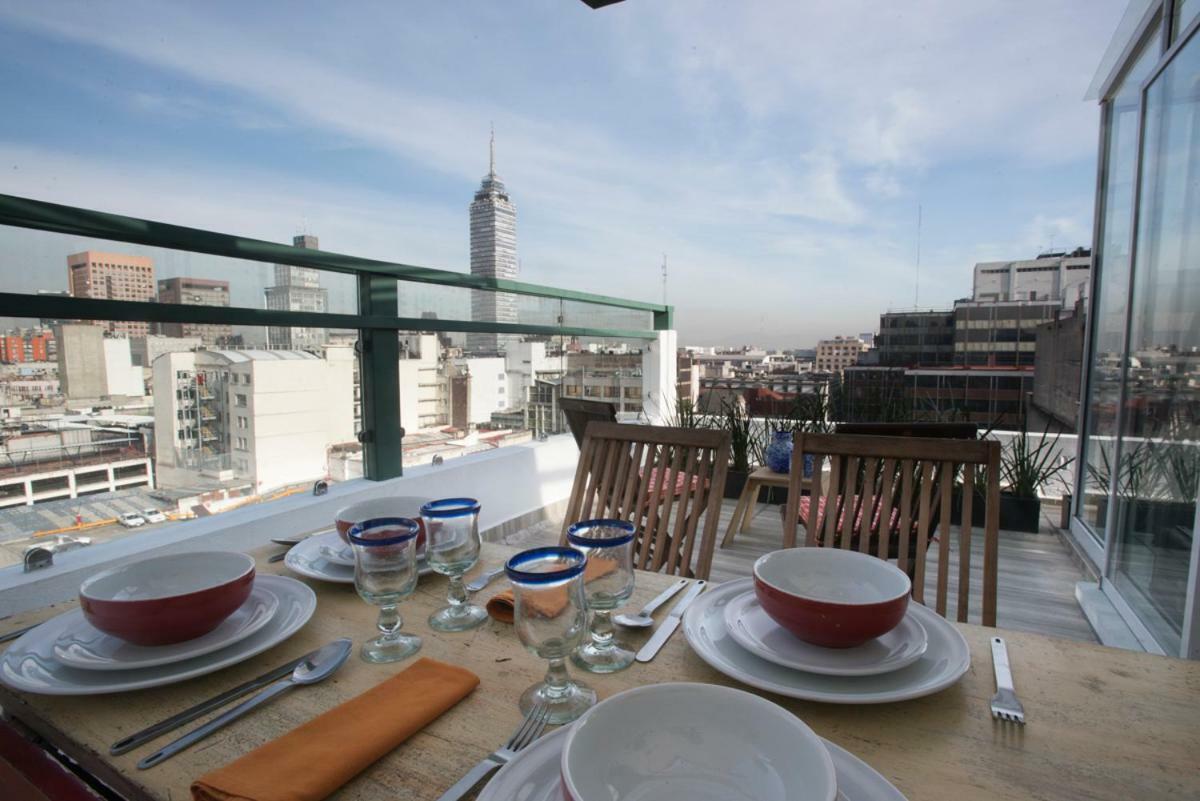 メキシコシティDuplex/Terraza Privada En Corazon Centro Historicoアパートメント エクステリア 写真