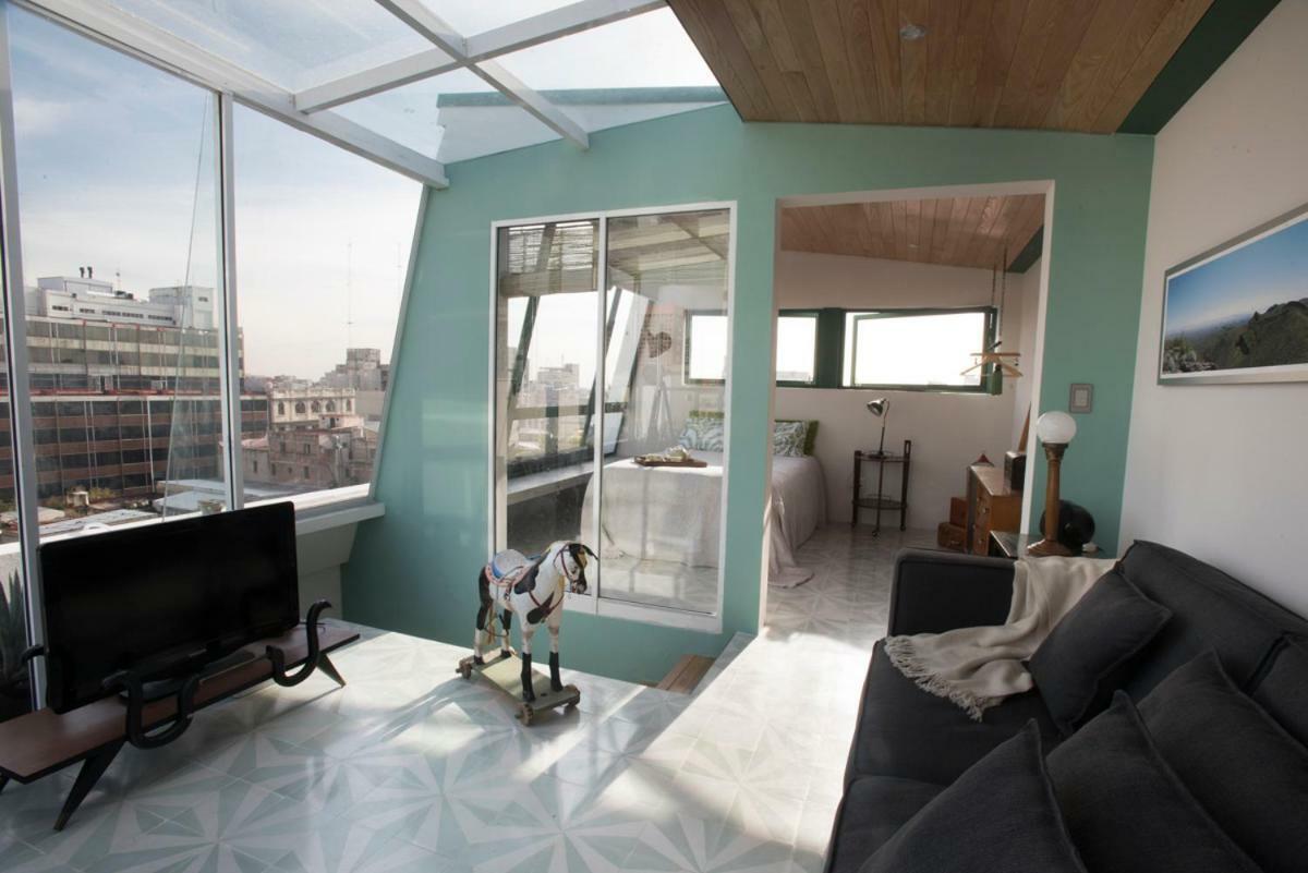 メキシコシティDuplex/Terraza Privada En Corazon Centro Historicoアパートメント エクステリア 写真